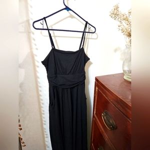 Cynthia Rowley size Large black maxi dress 🖤✨️